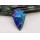 NEW! - Rainbow Titanium Plated Natural Stone Arrowhead Necklace