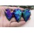 NEW! - Rainbow Titanium Plated Natural Stone Arrowhead Necklace