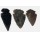 Lot Of 3 Decorative Collectable Old Arrow Heads