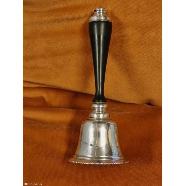 Small Hallmarked Silver Hand Bell