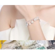 Bracelet European and American Silver Fashion Thirteen Pendant Bracelet Women's