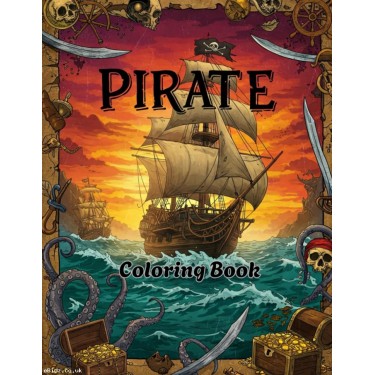 Pirates Treasure Quest - Coloring Book Adventures - Pirate Mad Kids