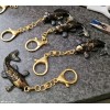 1 x Keyring - Lucky Koi Carp Fish Keyring / Key Chain, Hand Made