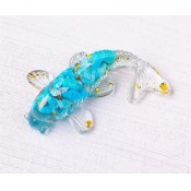 Lucky Koi Carp Fish Keyring / Key Chain, Made in the UK