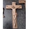 Beautiful Hand Crafted Crucifix - Handmade In Bronzed Resin - Made in the UK