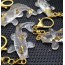 1 Keyring Lucky Koi Carp Fish Keyring / Key Chain, Hand Made in The UK