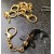 1 x Lucky Koi Carp Fish Keyring / Key Chain, Hand Made